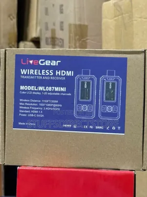 Livegear Wl087mini Wireless Hdmi Transmitter Receiver Kit