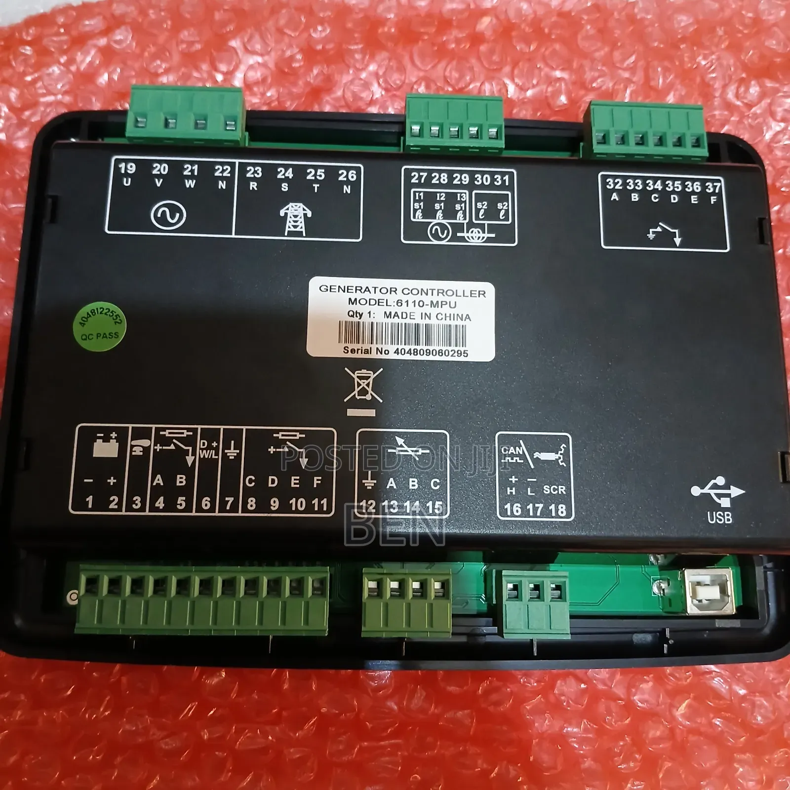 6110 and 6120 Generator Key Module