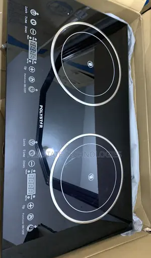Polystar Twin Burner Infrared Glass Cooker