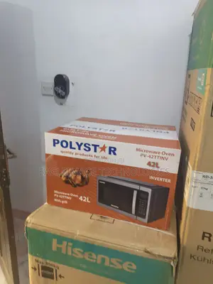 Wide Interior Polystar 42l Inverter Microwave Oven