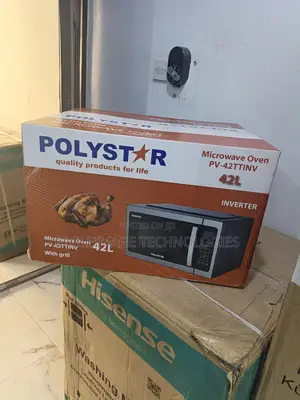 Polystar 42l Inverter Microwave - Perfect for Large Dishes
