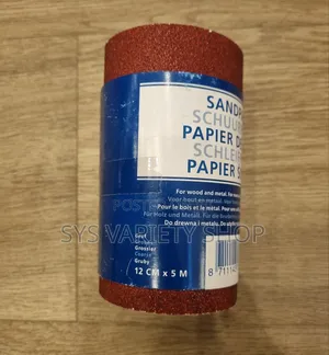P80 Sand Paper Roll 12 Cm X 5 M