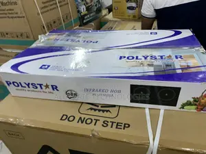 Polystar Built-in Infrared Twin Burner Stove