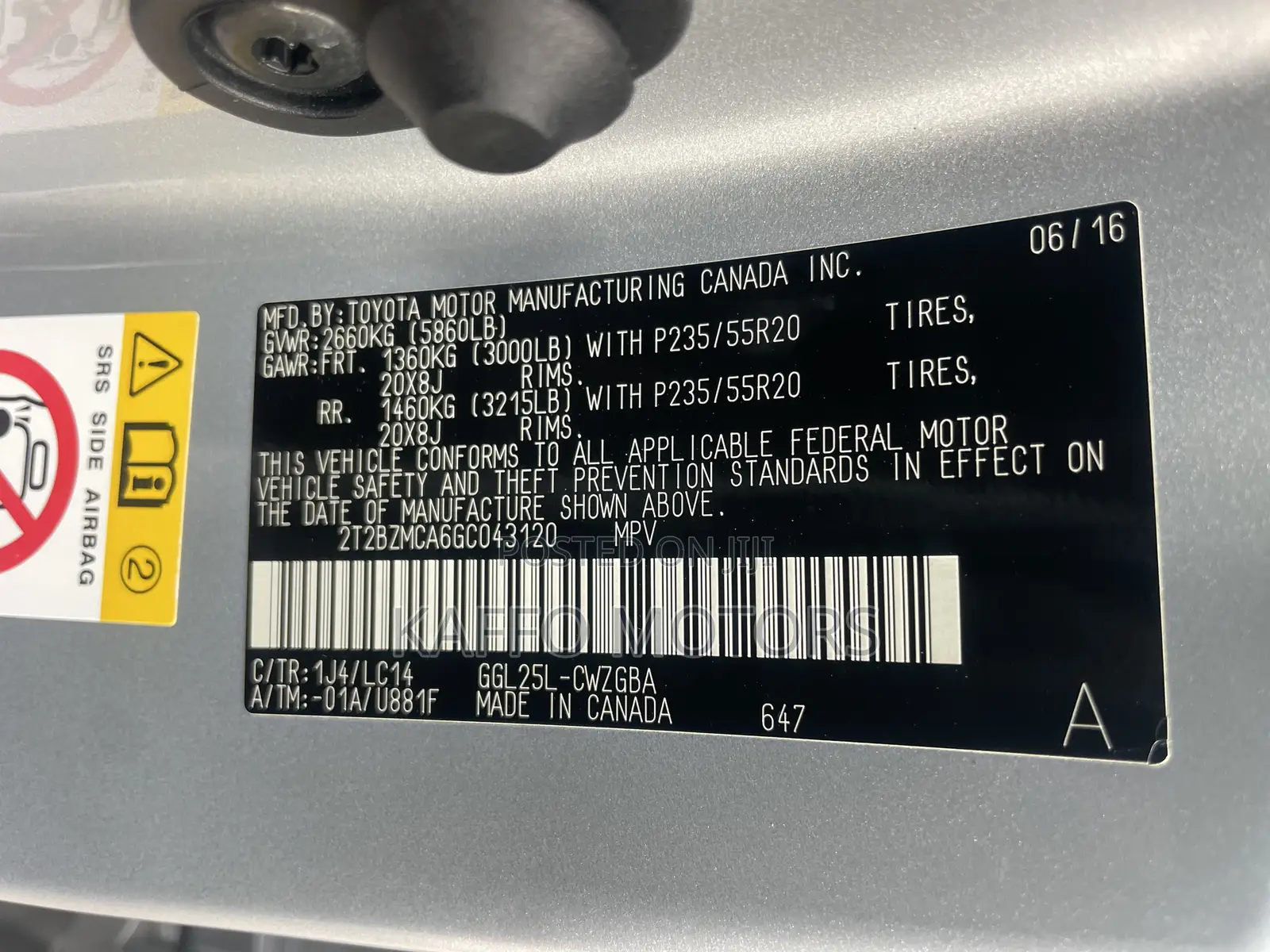 Lexus RX 350 2016 Silver