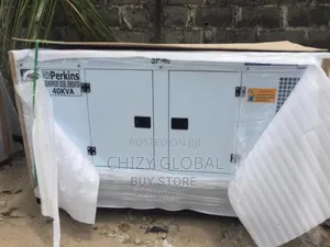 Perkins 40kva Soundproof Gen With a Year 6month Warranty