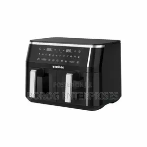 Bruhm Dual Basket Air Fryer-Bfe-903200b - 9l
