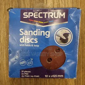 Spectrum Sandling Disc With Hook Loop