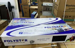 Polystar Electric Double Burner Glass Stove