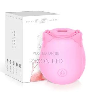 Pink Rose Sucker Vibrator
