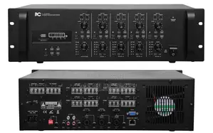 T-4120mp 4 Channel Matrix Mixer Amplifier With Mp3