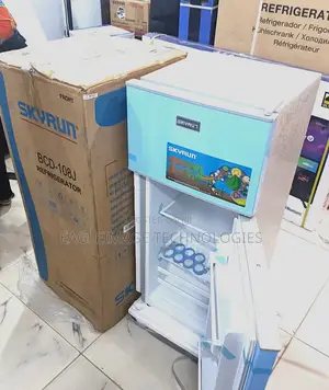 Skyrun BCD-108 Double Door Refrigerator - 85l Compact Design (New)