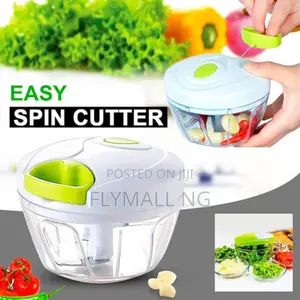 Easy Spin Cutter Speedy Vegetable Chopper