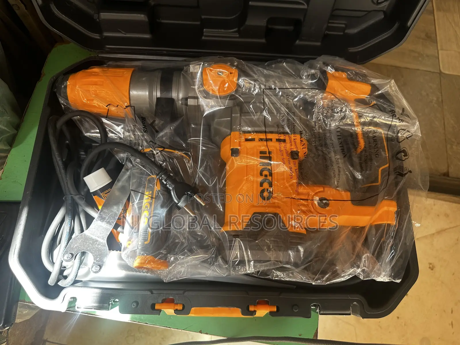 1600w Ingco Rotary Hammer SDS-Max Type