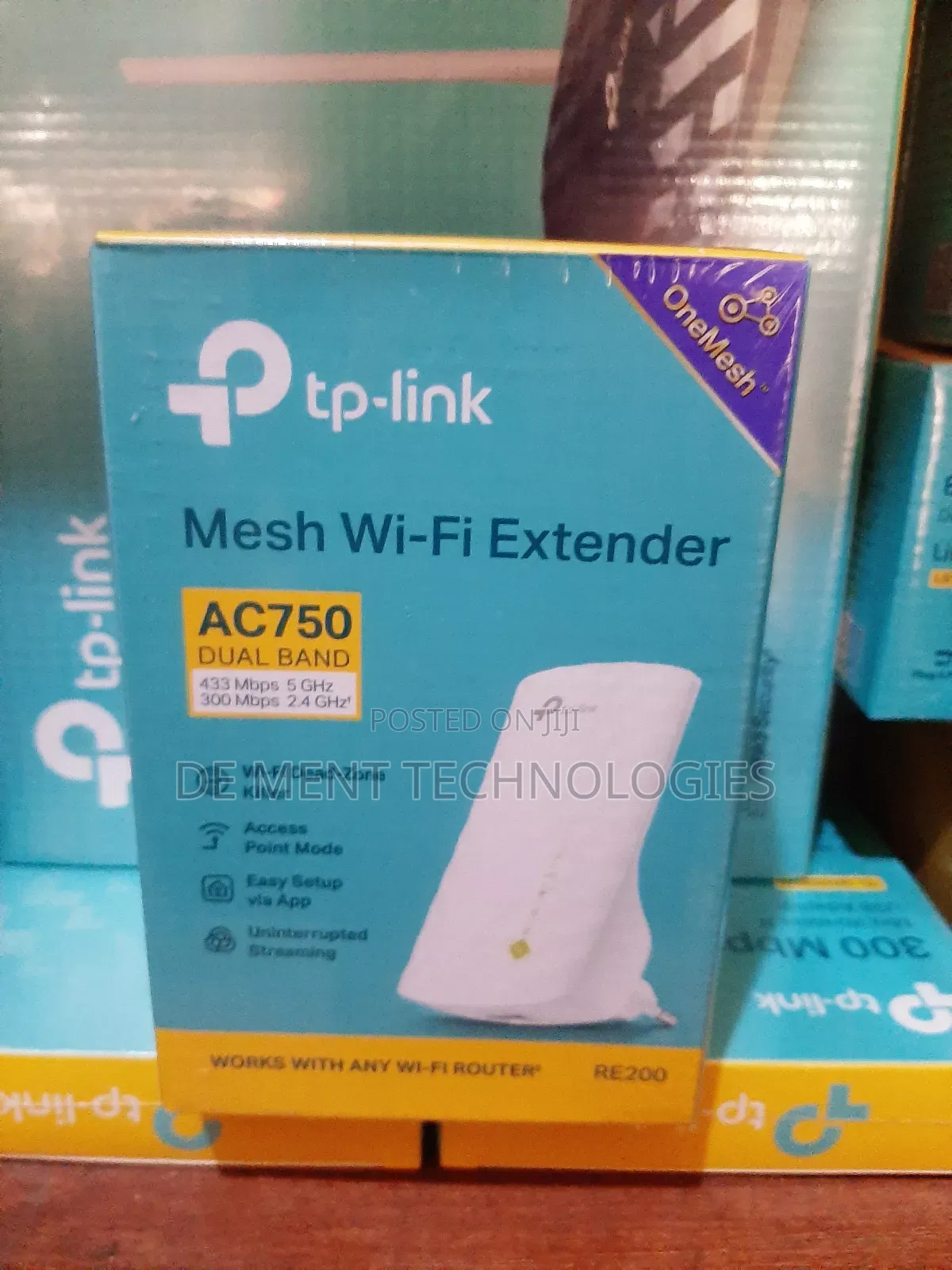 Tp-Link Re200 Ac750 Mesh Wifi Range Extender