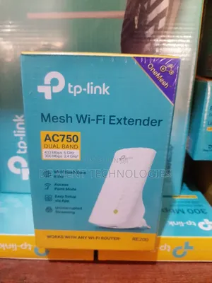 Tp-Link Re200 Ac750 Mesh Wifi Range Extender