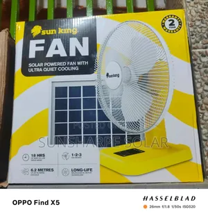 Sun King Rechargeable Table Fan