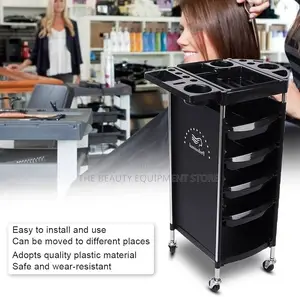 Hair Styling Salon Trolley Cart, Hair Salon Storage Cart