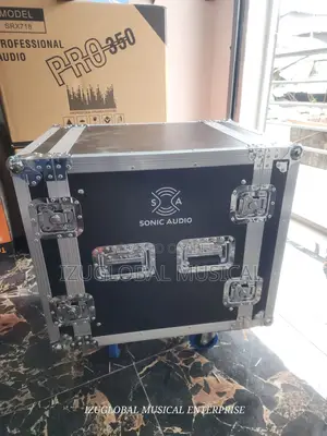 12u Heavy Duty Amplifier Rack Cover Double Face