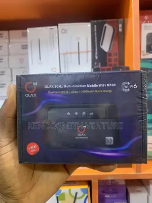 Olax M100 Portable Wi-Fi Router + Power Bank (10000 Mah)