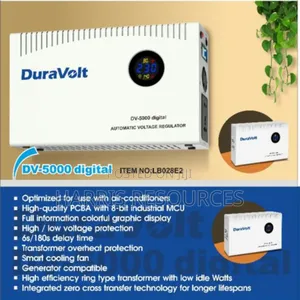 Duravolt Wall Mounted Stabilizer Avr Dv-5000i