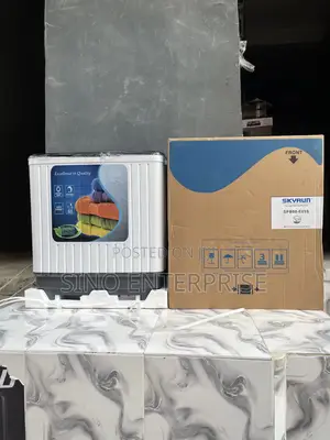 Skyrun 7kg Twin Tub Semi-Automatic Washing Machine (Spb80-E05s).