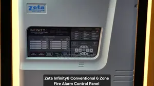 Zeta Infinity8 Conventional 6 Zone Fire Alarm Control Panel