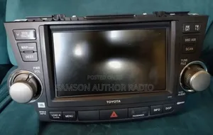 Factory Followcome Navigation Radio Toyota Highlander 2008 Model