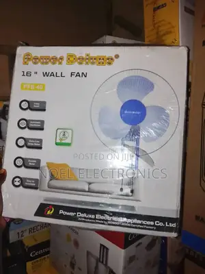 Power Deluxe 16 Inches Wall Fan