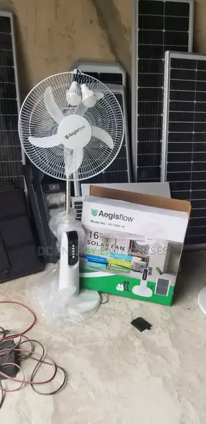 16 Inchs Solar Standing Fan