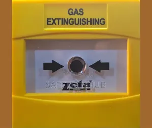 Zeta Conventional Weatherproof Fire Alarm Breakglass Yellow