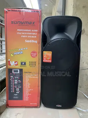 Sunymax Double Public Address System With 2 Wireless Mic