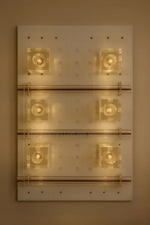 Modern Crystal Flush Mount Ceiling Light