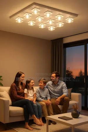 Luxurious Modern Led Flush Mount Ceiling Light.