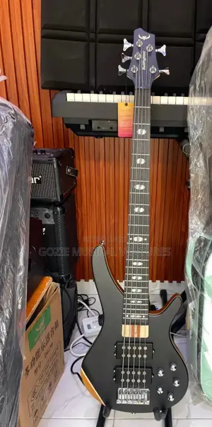 Bullfighter Five String Active Bass Guitar 