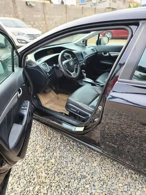 Honda Civic EX-L 4dr Sedan w/Nav (1.8L 4cyl CVT) 2014 Black