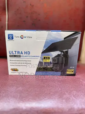 Eseecloud Ultra Hd Dual Lens Solar PTZ Camera