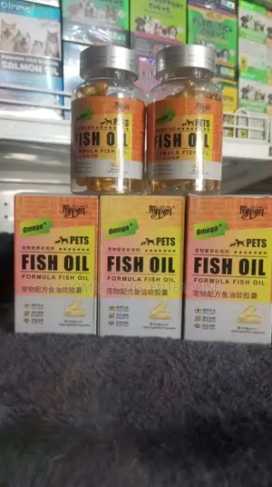 Omega+ Formula Fish Oil – Best Vitamin for Cat Dog Skin/Coat