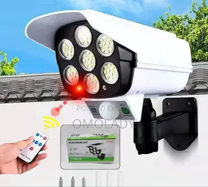 77 SMD Led Solar Sensor Light With Remote Control