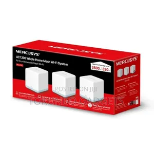 Mercusys Ac1200 Whole Home Mesh Wi-Fi System Cover 3,500 Ft2 Halo H30