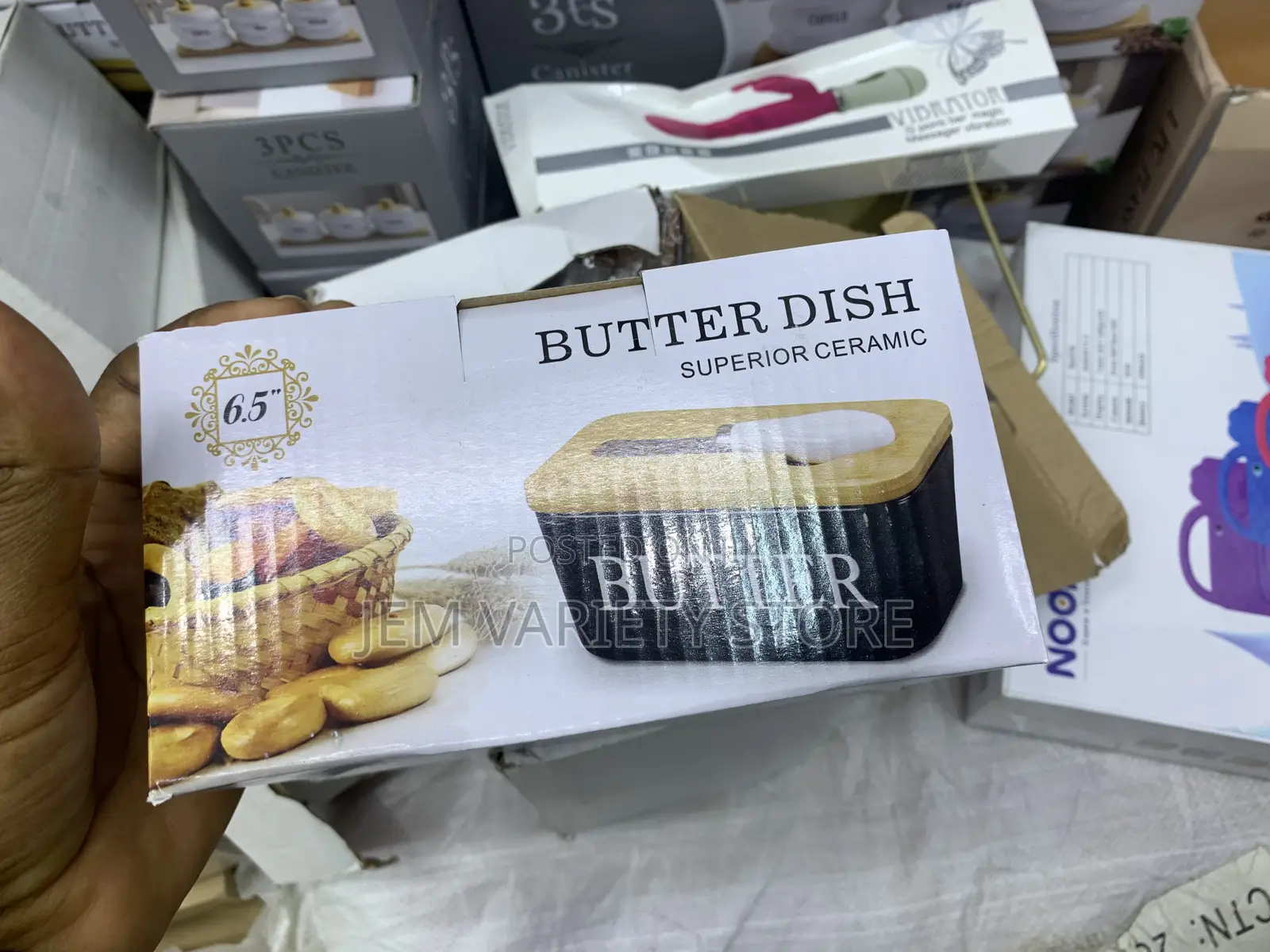 Ceramic Butter Dish