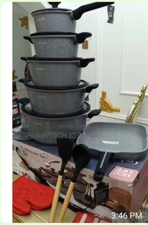Classic And Healthy Ucclife Cookware 16pcs Sets