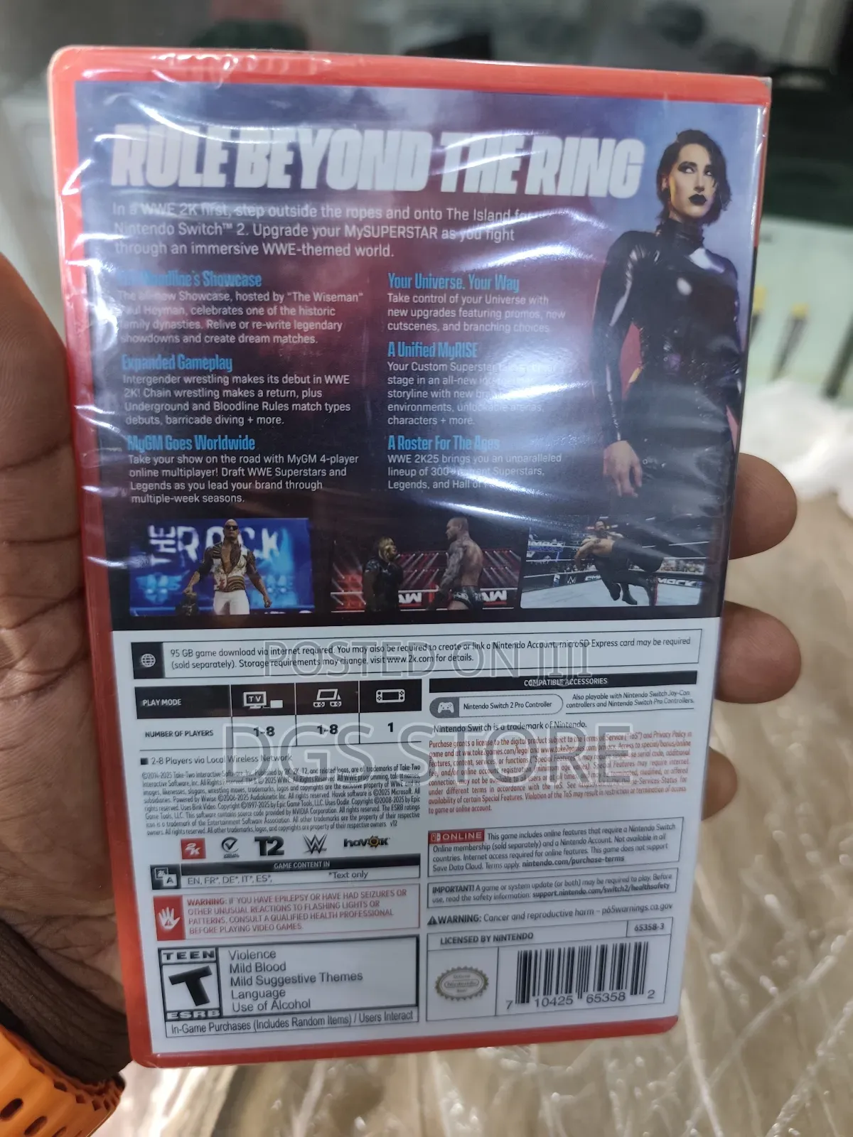 Nintendo Switch 2 2k25 Game