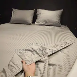 Stripe American Cotton Bedsheets Duvet Set(100% Cotton)