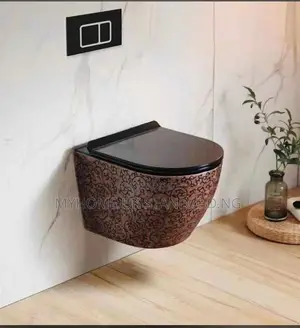 Brown Wall Hung Water Closet