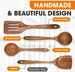 Wooden Kitchen Utensils Nonstick