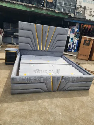 Brand New Grey Coloured 6by6 Bed Frame