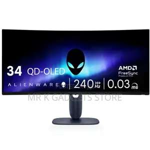 Alienware 34 240hz Qd-Oled Curved Gaming Monitor - Aw3425dw
