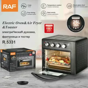 Raf 3in1 Electric Oven, Air Fryer and Toaster Machine 25liters T361)