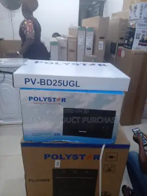 Polystar Stainless Steel 25l Inbuilt Microwave