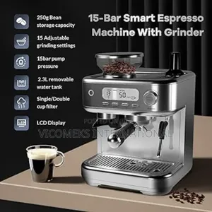 Premium Espresso Machine With Grinder